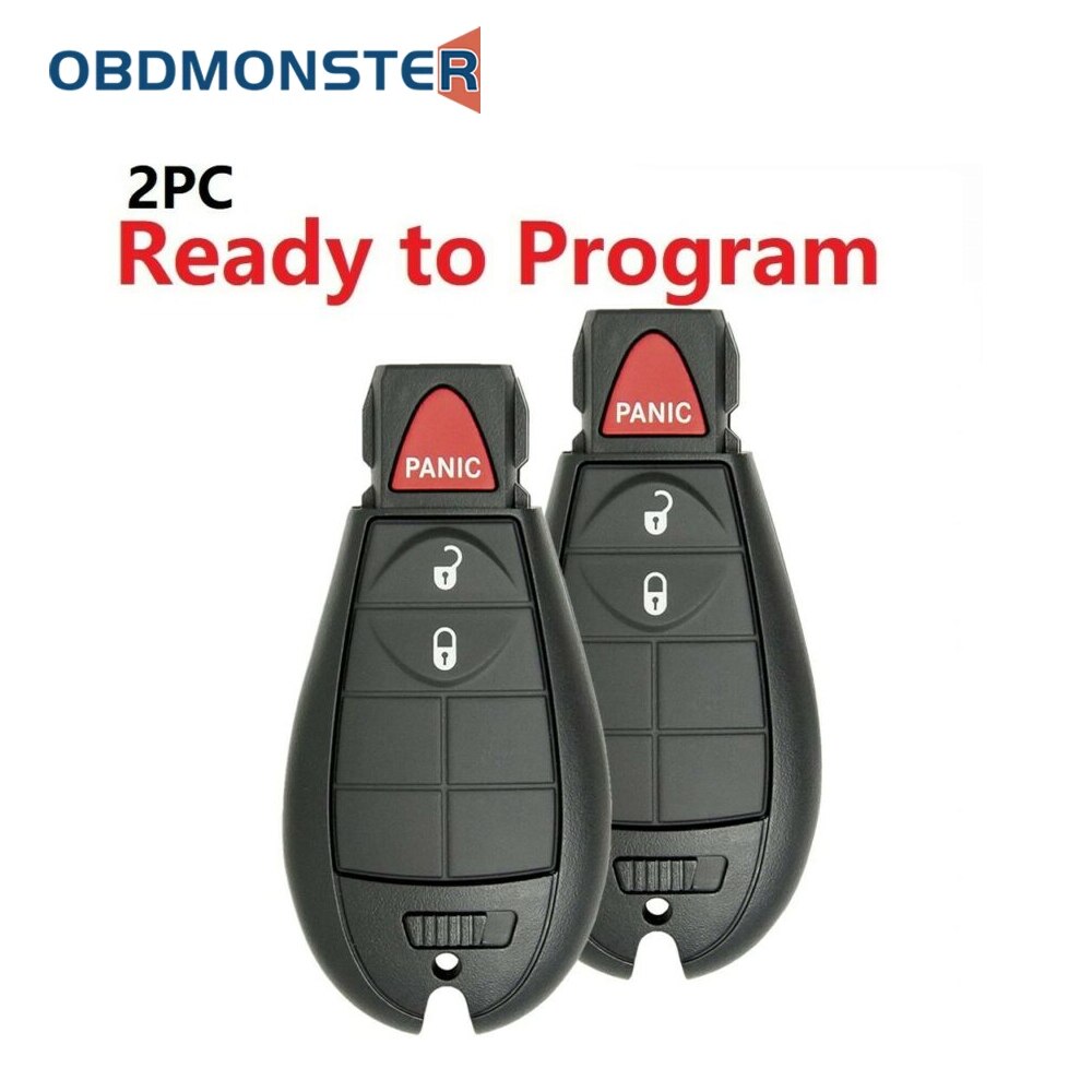 2PCS Car Remote Cloner Key for Jeep Dodge Ram 1500 2500 3500 Cherokee Remote Fob Key
