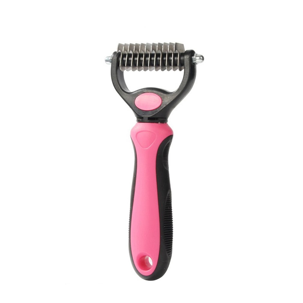 Pet Grooming Tool Undercoat Rake For Dogs Cats De-... – Grandado
