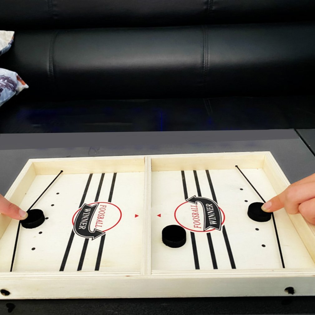 Stoßstange Schach Katapult Schach neutral Holz Eltern-Art-Interaktive Schach Tabelle Schreibtisch Schlacht Eis Eishockey