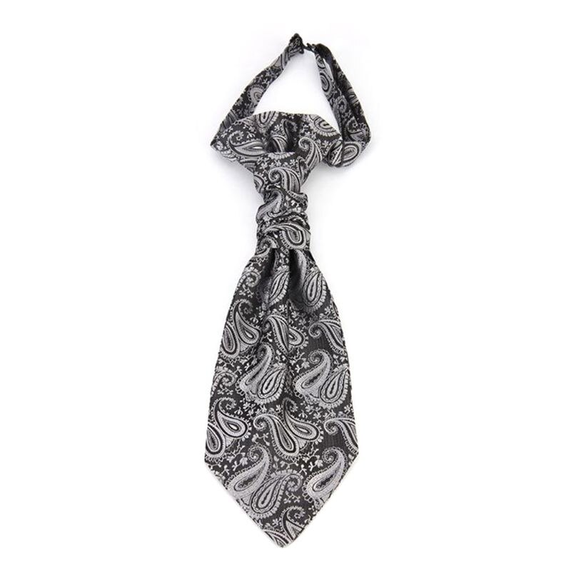 Mennecktie formel bowtie bryllupsvest forretningsfest neckwear dobbeltlag pil polyester hals slips: B