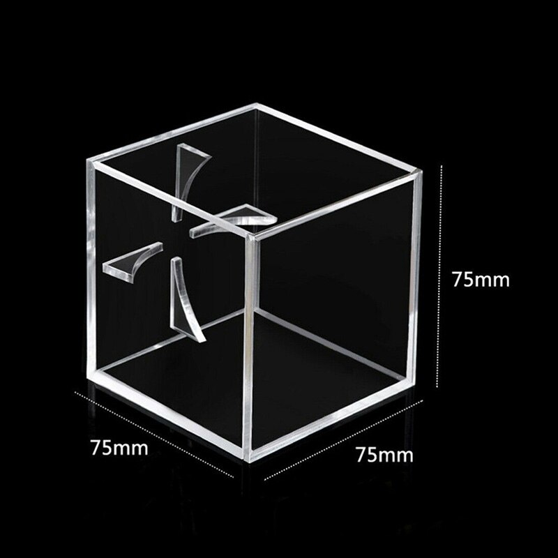 Acrylic 9 Inch Baseball Box Display Golf Tennis Ball Transparent For Souvenir Collection Storage Holder UV Protection Dust-Proof