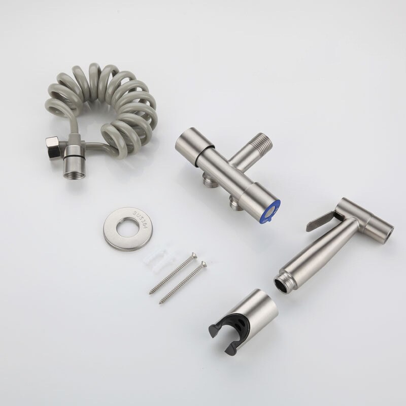 Wc Hand Bidet Kraan Badkamer Bidet Rvs Wc Hand Held Bidet Kraan Spuit Bidet Set Reiniging Douchekop Tap