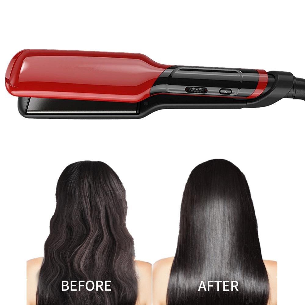 Hair Straightener Flat Iron Hair Straightener Portable Salon Fast Heat Hair Styling Tool