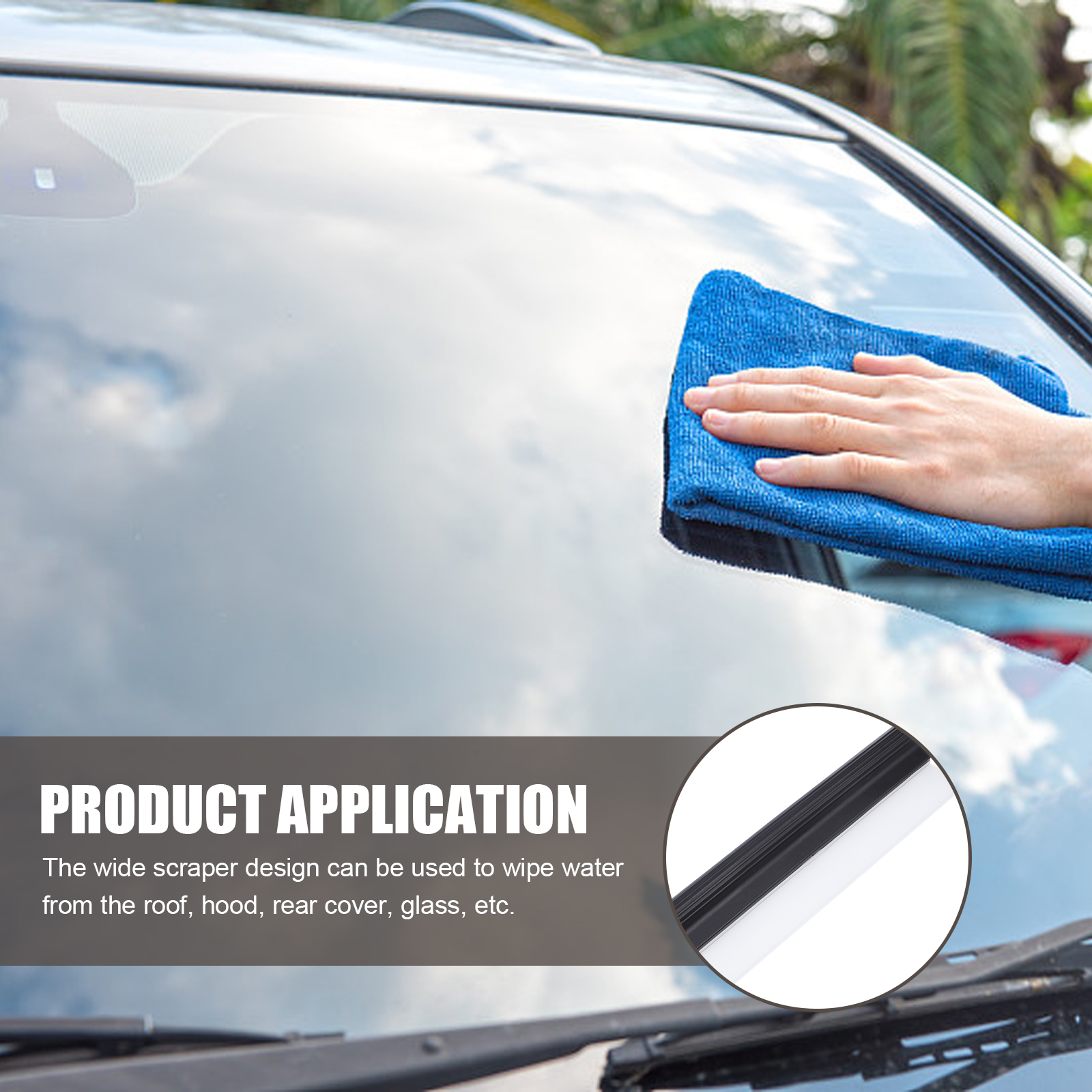 Car Water Squeegee Premium Practical Car Cleaning Water Blades Car Cleaning Tool Glass Water Squeegee
