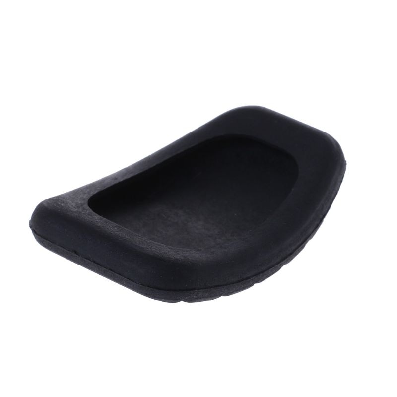 1PC Auto Kupplung und Bremse Pedal Gummi Pad Abdeckung Für Renault Megane Laguna Clio Kango szenisch CCY Schwarz