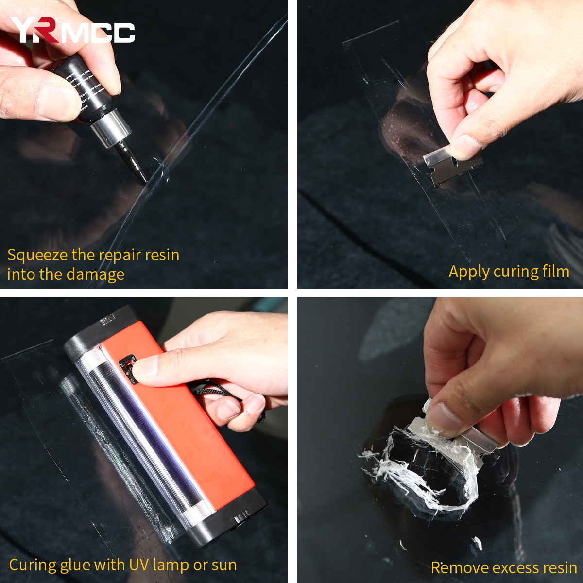 Auto Glas Reparatur Flüssigkeit Auto Windschutzscheibe Reparatur Set Glas Riss Kratzer Restaurierung Flüssigkeit Mittel Werkzeug für Fenster Bildschirm Wartung