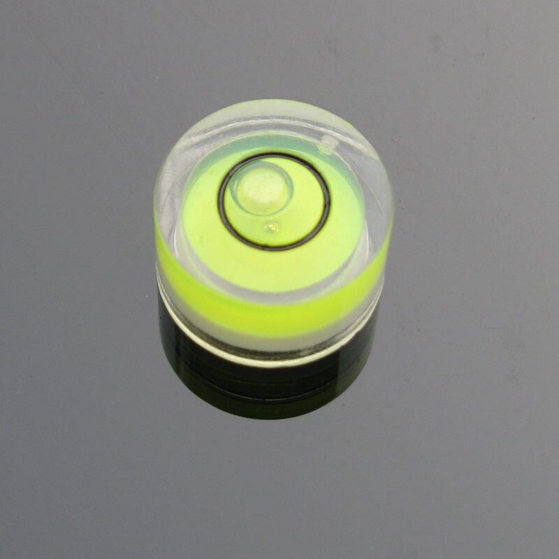 HACCURY 12*7mm Plastic level bubble Circular Mini bubble level bubble spirit level measurement instrument