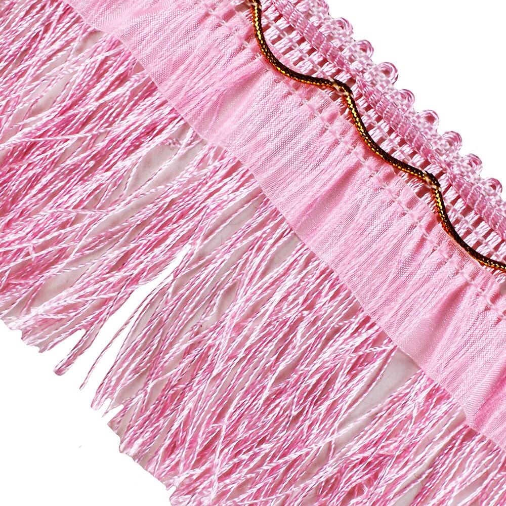 4 Meter 6 cm Macramé Kwastje Lint Franje Trim - Stof Katoen