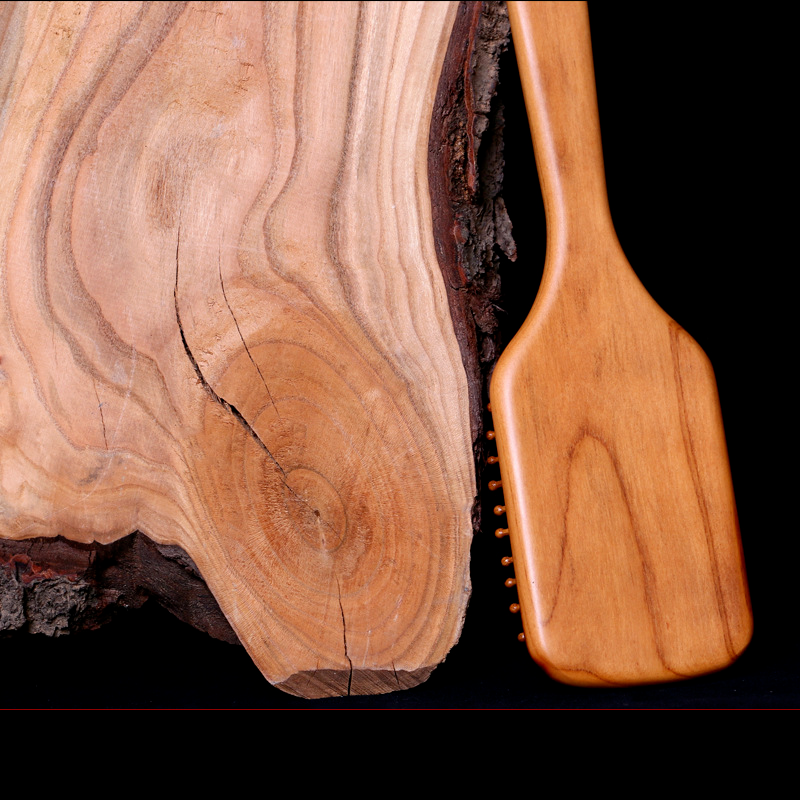 Premium Wooden Bamboo Hair Brush Improve Hair Growth Wood hairbrush Prevent Hair Loss Comb Bamboo Comb Teeth