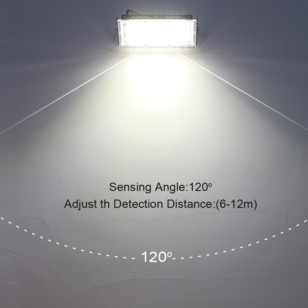 Foco reflector de luz LED de gran potencia para iluminación de exteriores, faro impermeable IP65 de 50W, AC 220V 240V, para espacios al aire libre