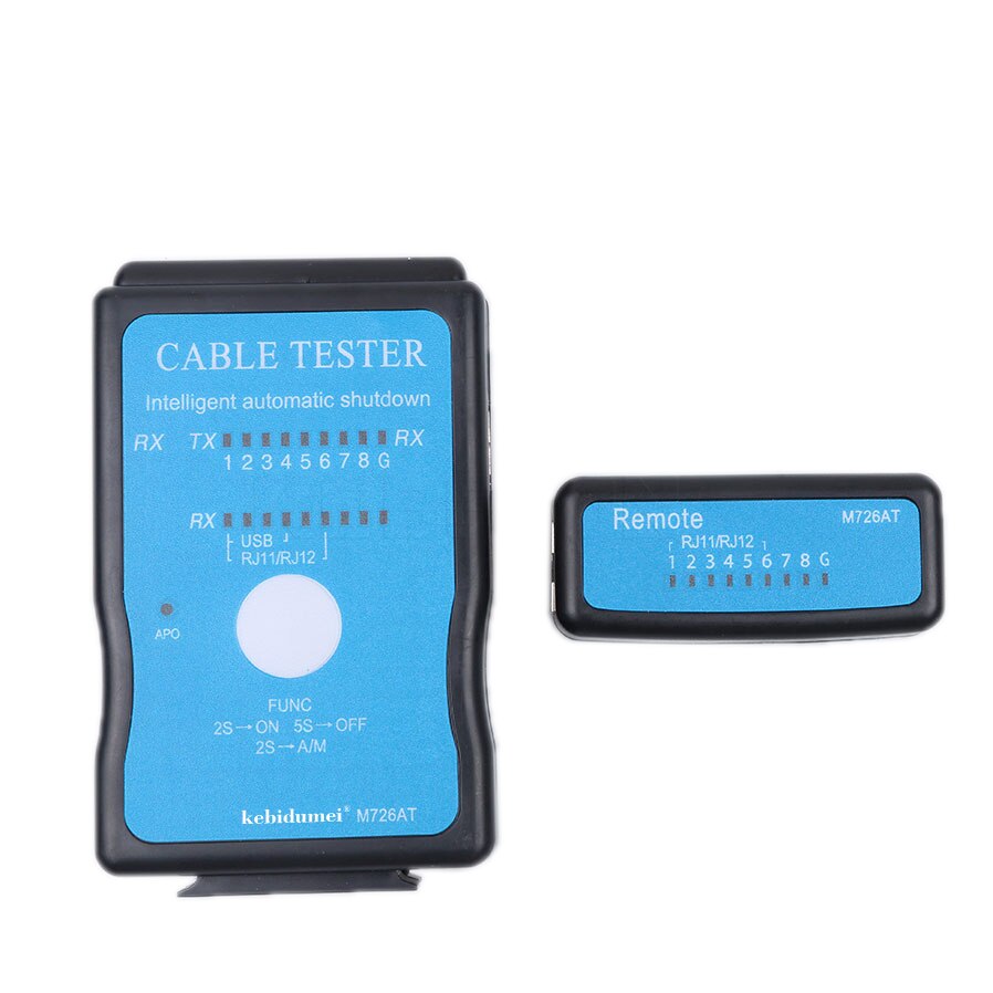 Nuovo Tester del Cavo di Rete LAN Rilevatore di Cavi Micro USB RJ45 RJ11 RJ12 Strumenti Per CAT5 Rilevatore di Cavi di Rete Ethernet