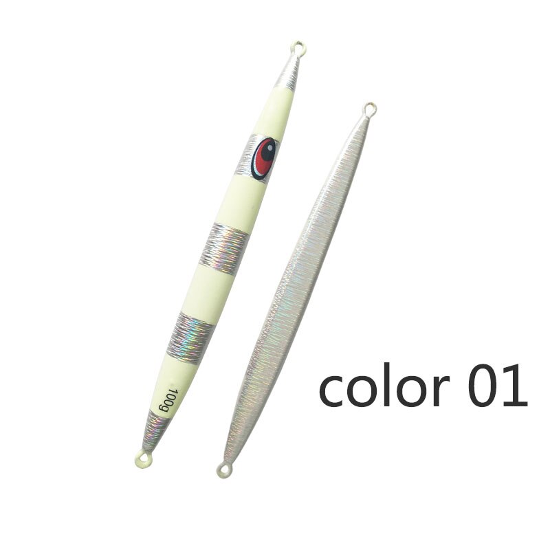 Balleo 1pcs 100g 150g 200g 250g 300g 400g Luminous lead fish Deep sea Metal Jig Jigging Fishing fish Lure: white / 400g