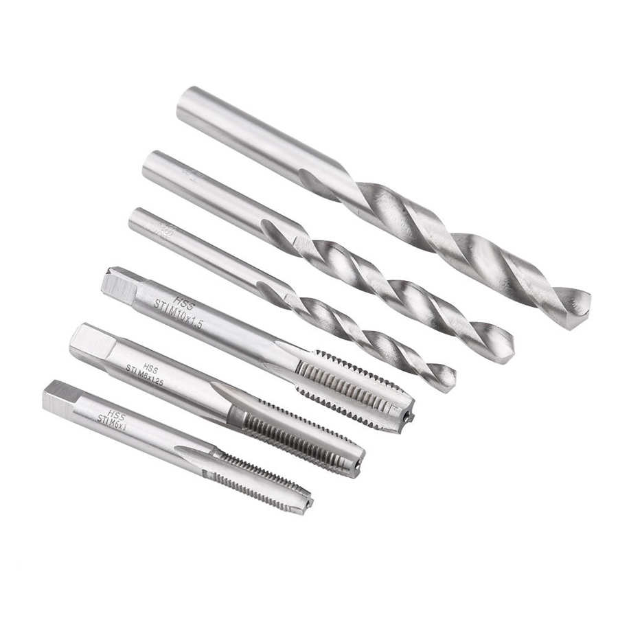 88Pcs Thread Repair Tool Kit M6 M8 M10 Tap Drill Insert Set Thread Repair Tool