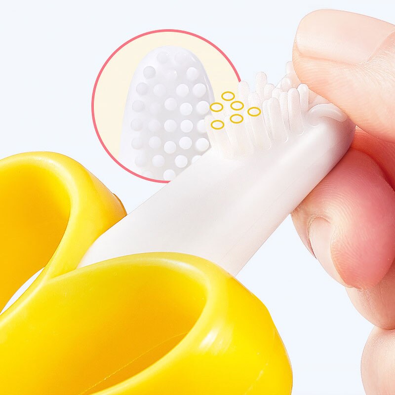 Bpa Gratis Zachte Baby Bijtring Chew Dental Care Knaagdieren Bijtringen Voor Kinderen Silicon Bijtring Tandenborstel Baby Speelgoed 0 12 Maanden