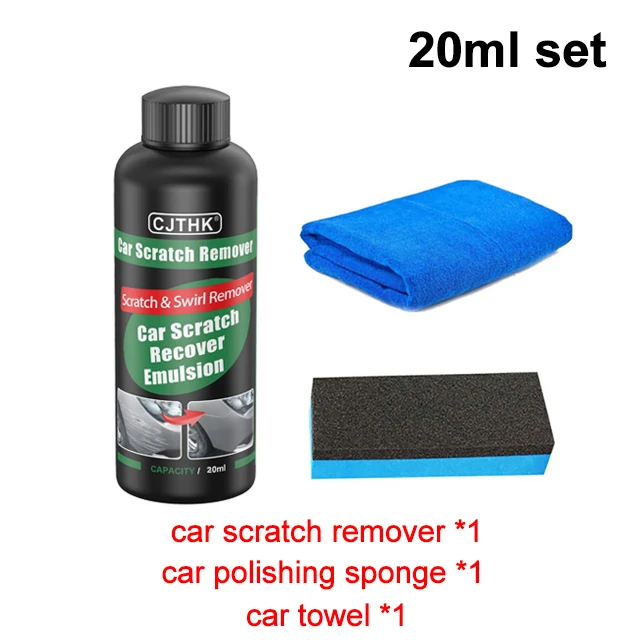 Bil riper fjerner lakk pleie verktøy auto swirl remover riper reparasjon polering auto karosseri sliping middel ripebeskyttende voks: Mørk grå