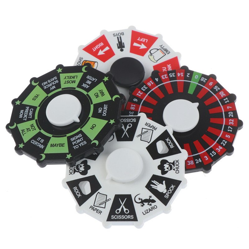 1Pc Fidget Spinner Creatieve Decompressie Gyro Adventure Game Draaitafel Gyro Vinger Speelgoed Bar Draaitafel