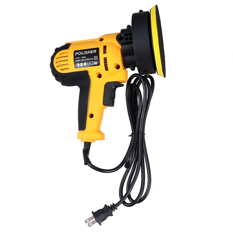 220v polisseuses électriques pour salon de beauté, polisseuses pour voitures, machines à cirer: Brun