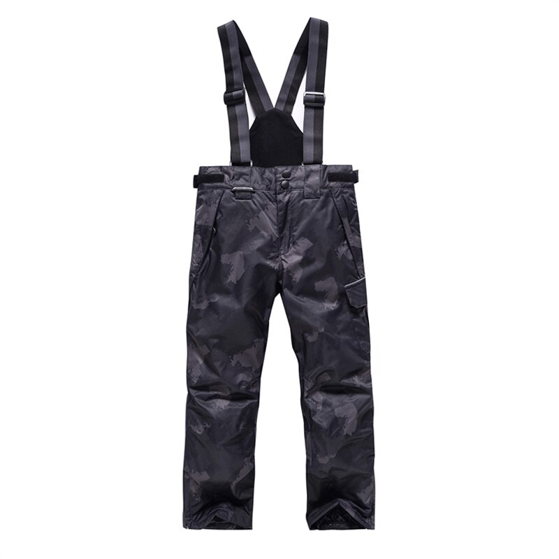 Dziecięce spodnie w paski z lodem śnieg na nartach spodnie zimowe na zewnątrz snowboardowe wodoodporne wiatroodporne dla dziewczynki i chłopca