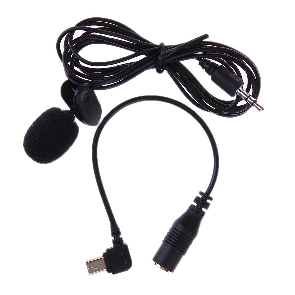 Mini USB External Omni-directional Mic Microphone With Clip for GoPro Hero 3/3+ Mini USB Microphone Accesories