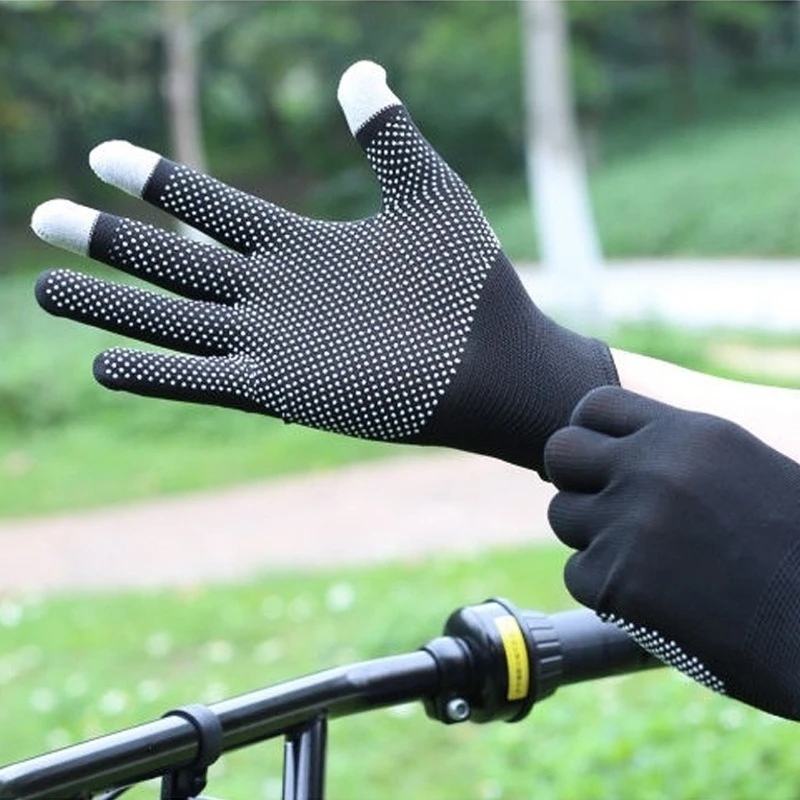 5 pares de guantes antideslizantes para montar al aire libre con pantalla táctil para hombres y mujeres guantes ligeros finos transpirables Anti-uv guantes para conducir