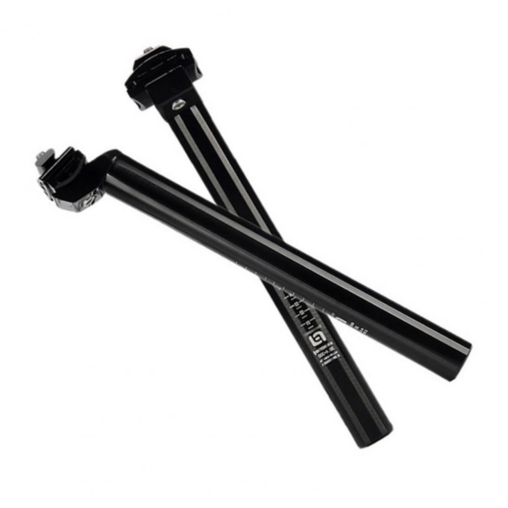 1 pc Bicycle seat post Aluminium alloy black lightweight seat post Strong and fit seat cushion bicycle seat post quick release