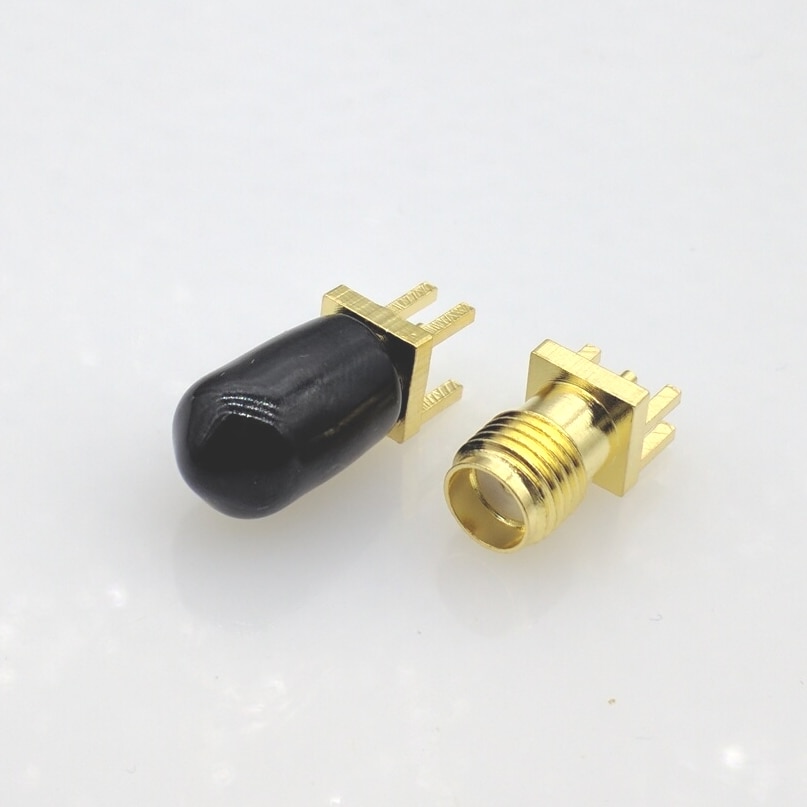 6mm black protective cover Rubber Covers Dust Cap for sma connector metal tubes 100pcs/lot