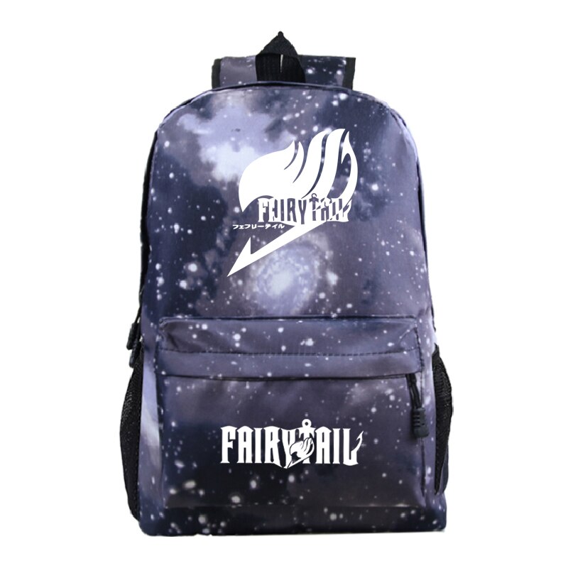 Fairy Tail Backpack Men Women Boys Girls School Mochila Beautiful Back to College Rucksack: 13