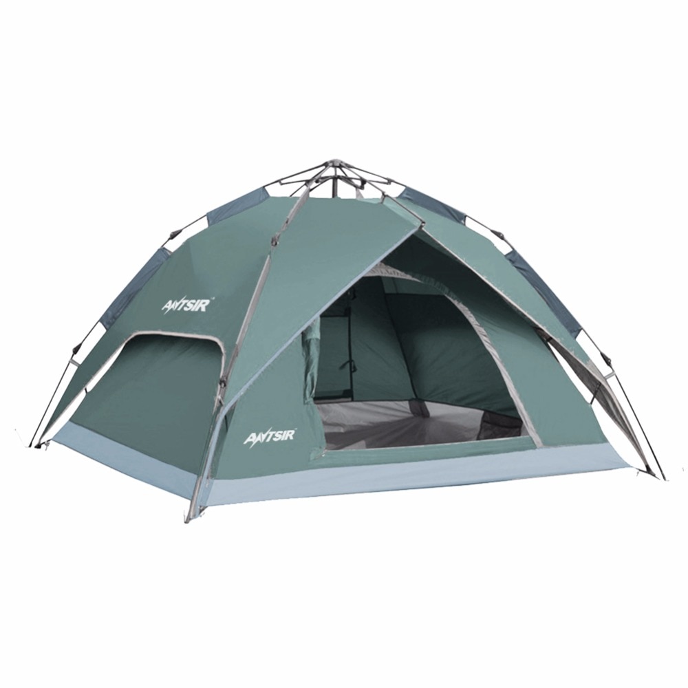 Automatische Tent 3-4 Persoon Camping Tent Instant Setup Portable Backpacken Zon Onderdak Travelling Wandelen