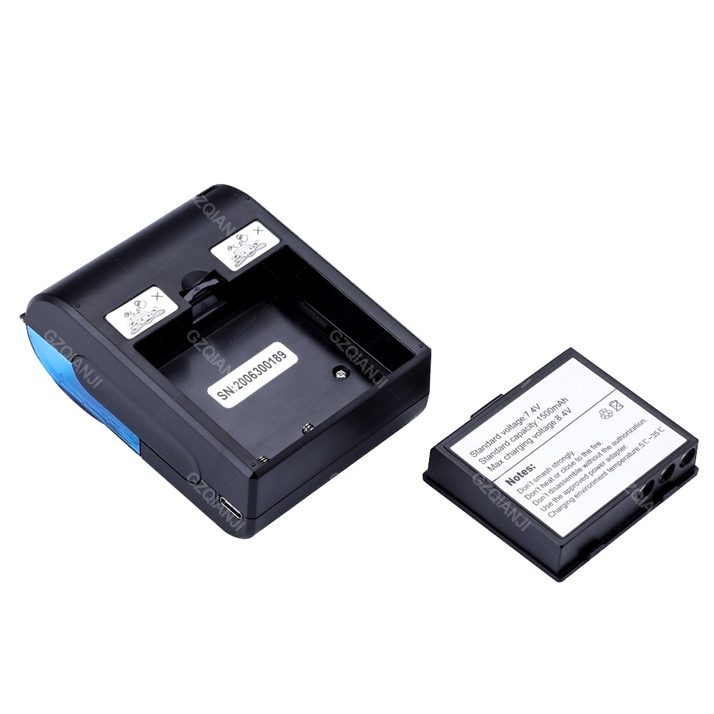 Mini Portable 58mm Bluetooth Pocket Thermal Receipt Printer Wireless Notes Phone Printer Android IOS PC Eboleta Impresora Recibo