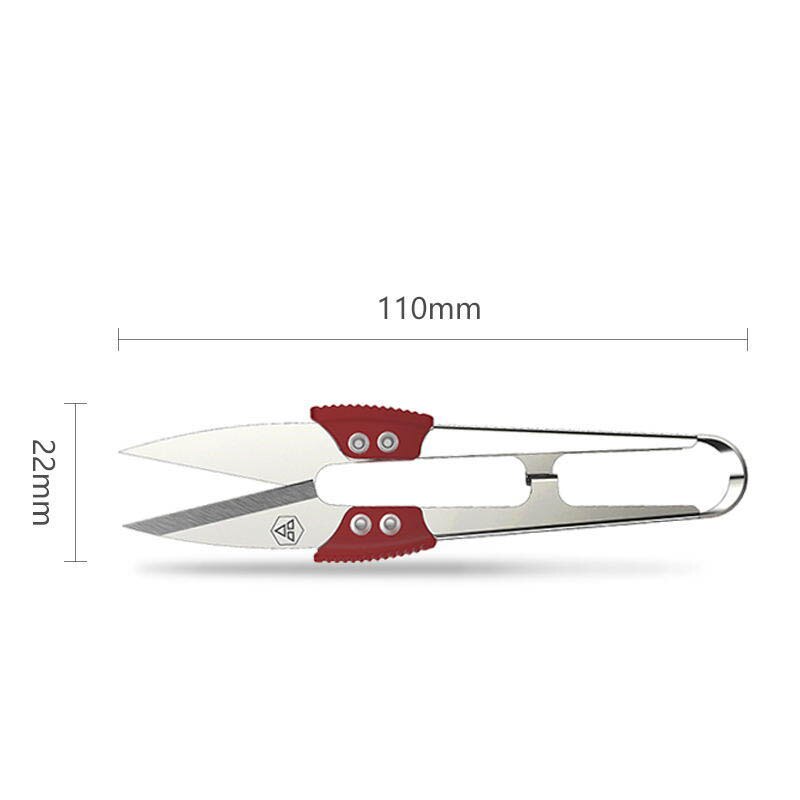 1Set Portable Mini Manual Sewing Machine Sewing Thread Scissors Simple Operation Sewing Tools Fabric Handy Needlework Tool DDJ: 1pc scissors