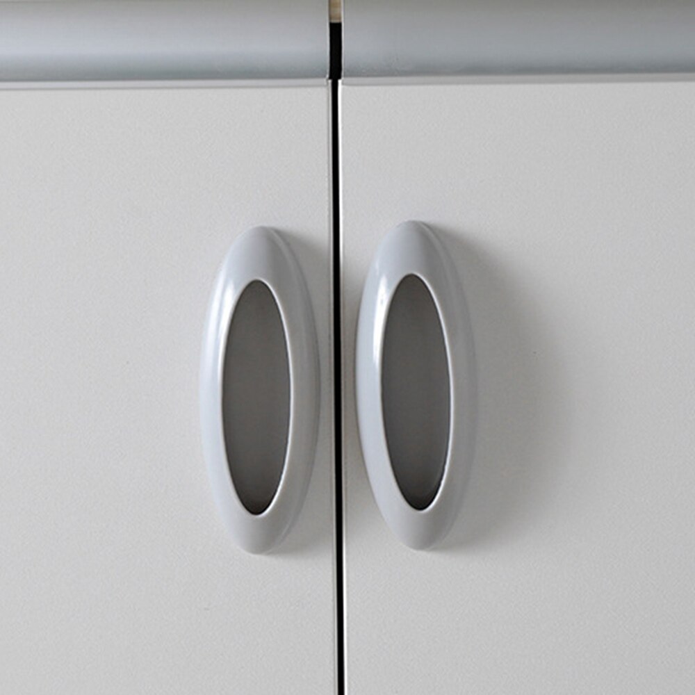 Paste Multi-Purpose Handle Home Rectangular Handle Glass Door And Window Sliding Door Push-pull Auxiliary Door Handle 2Pcs