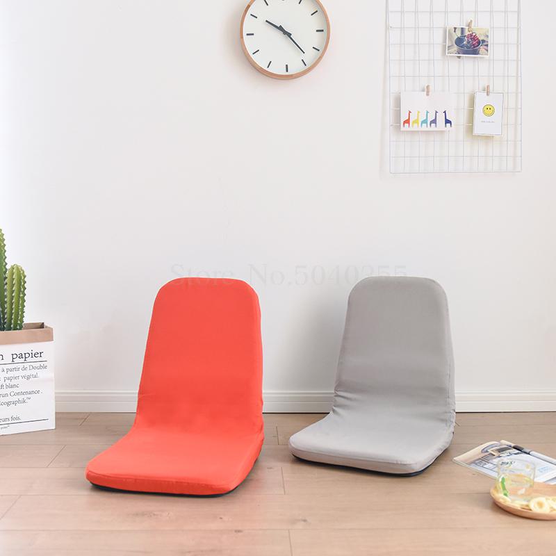 Paresseux canapé tatami chaise sans jambes pliant petit canapé chambre simple baie fenêtre lit dossier chaise