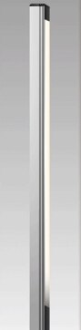 Brazo Largo lámpara de escritorio con Clip Oficina lámpara de escritorio Led ojo-Protección de larga vida libro lámpara para dormitorio Led luz 3-nivel de brillo y Color: Silvery / 8W US Plug