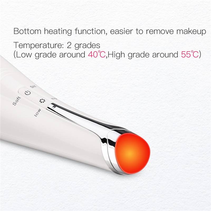 5 in 1 elektrische gezichtsreinigingsborstel roller massager met verwarmingsfunctie diepe reiniging make-up mee-eter verwijderaar gezichtsborstel 48