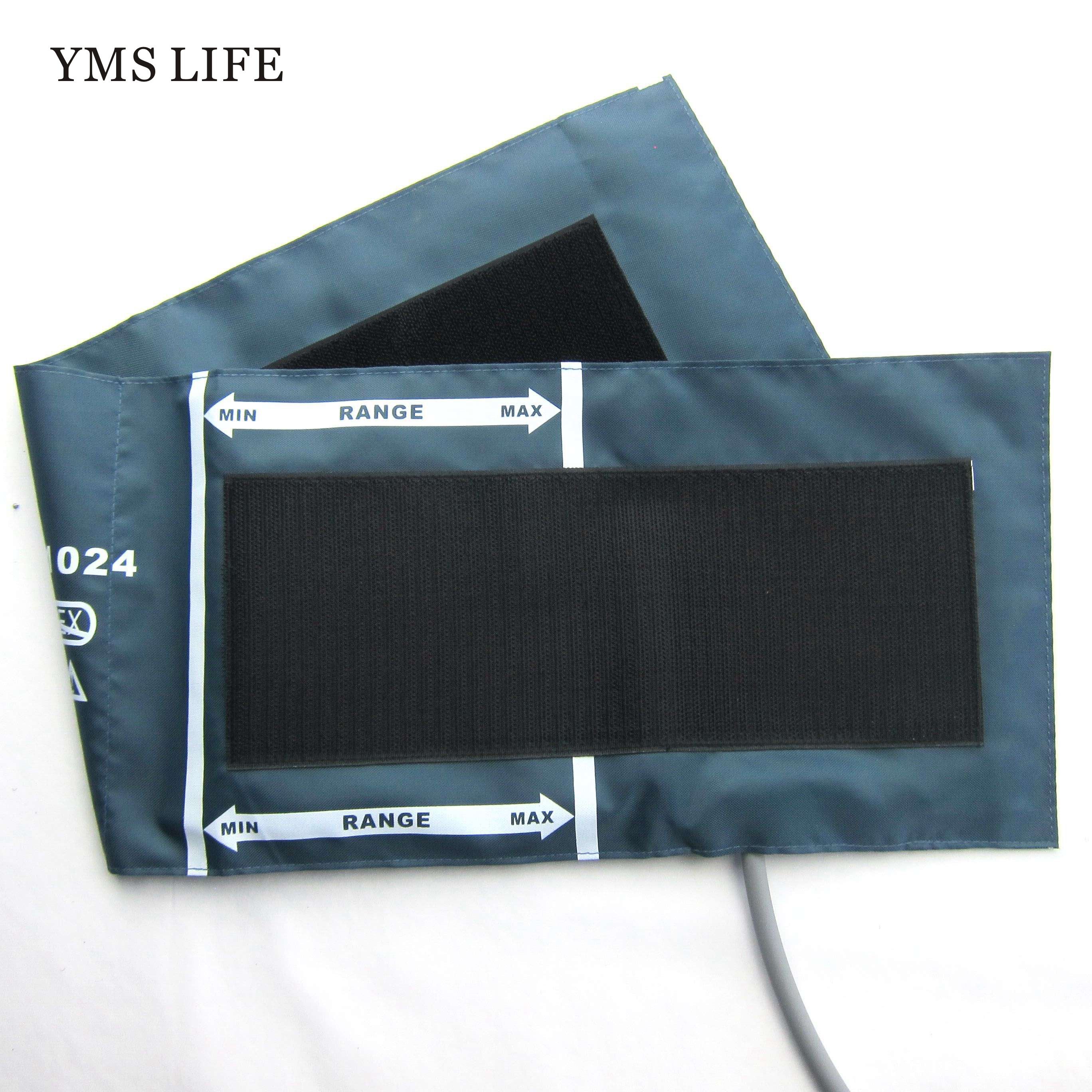 Extra large adult arm blood pressure cuff,single-tube, nylon oxford patient monitor nibp cuff