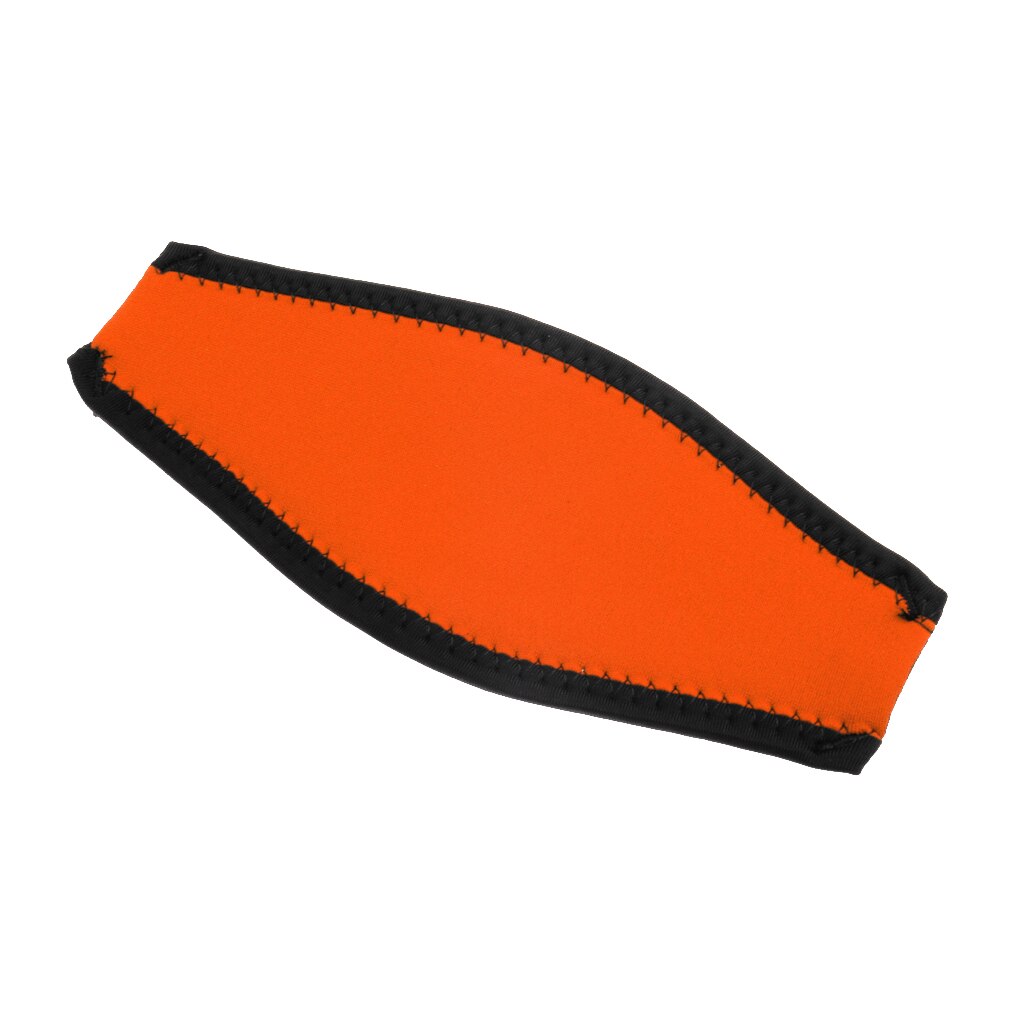 Adult :Double Side Neoprene Scuba Diving Snorkel Mask Strap Cover Padded Protection Wrap Protect Long Hair Band For Diving: Orange