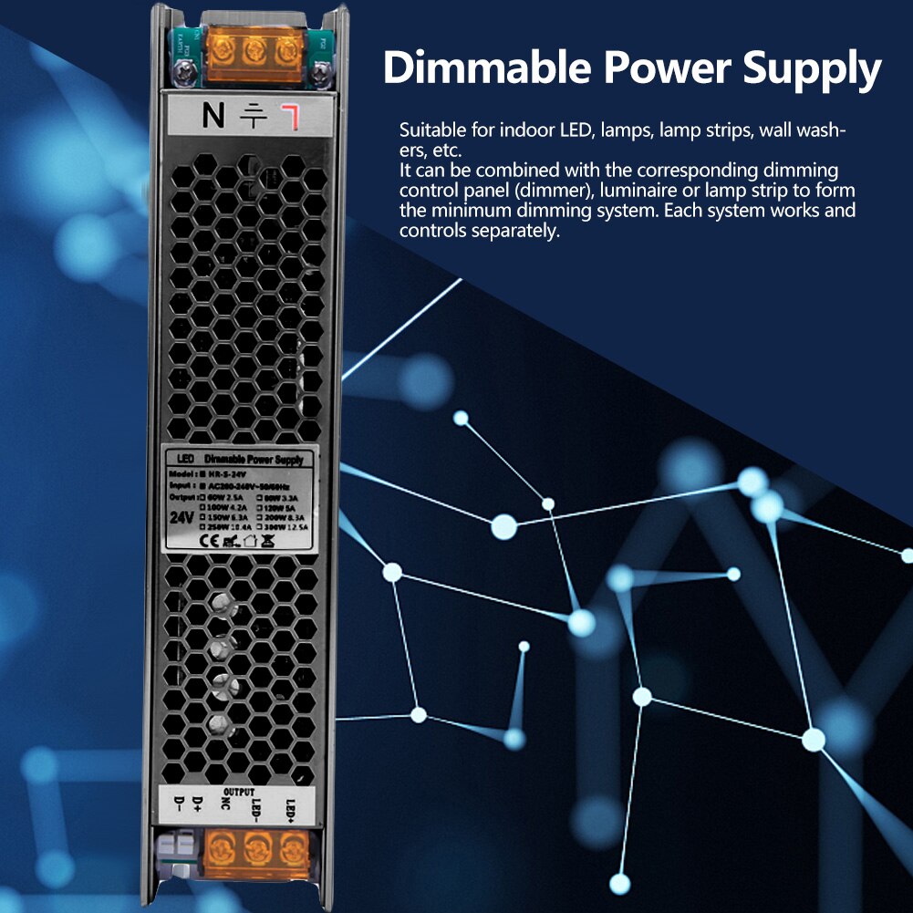 12V 10A 120W LED Dimmable Driver Dimming Dimmable Power Supply Transformer Thyristor Dimming Power Supply