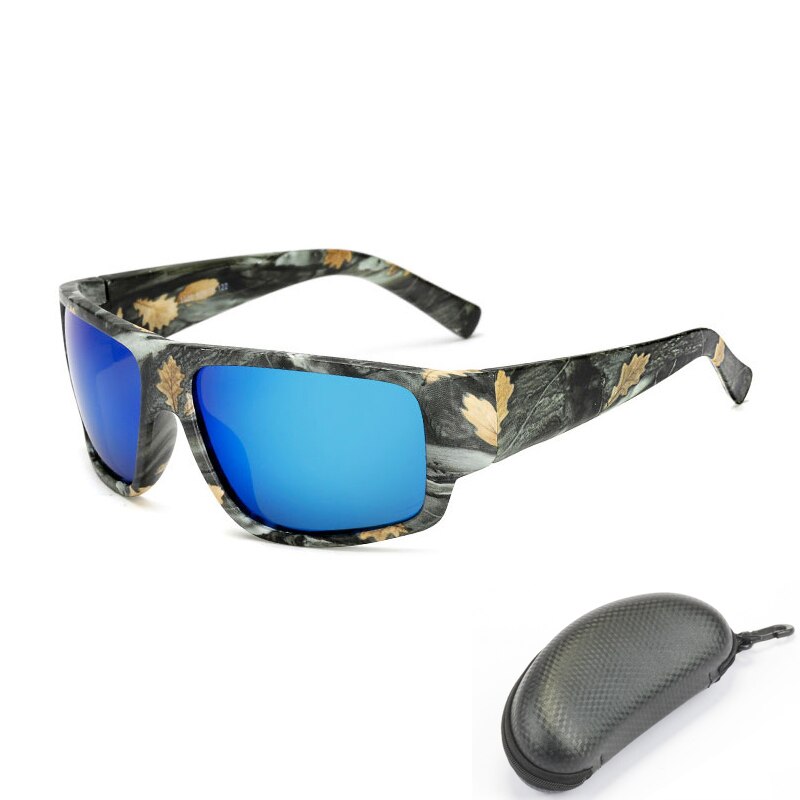 Reedocks gepolariseerde zonnebril voor vissen, geel, rood, blauwe lenzen, nachtversie, heren, dames, bril, buitensport, autorijden, brillen  uv400: F04 met doos