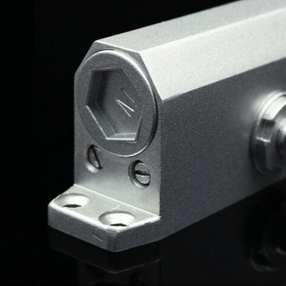 Adeeing Small Automatic Adjustable Door Closer Door Hinge for Wooden Cabinet Fire Door No Fix
