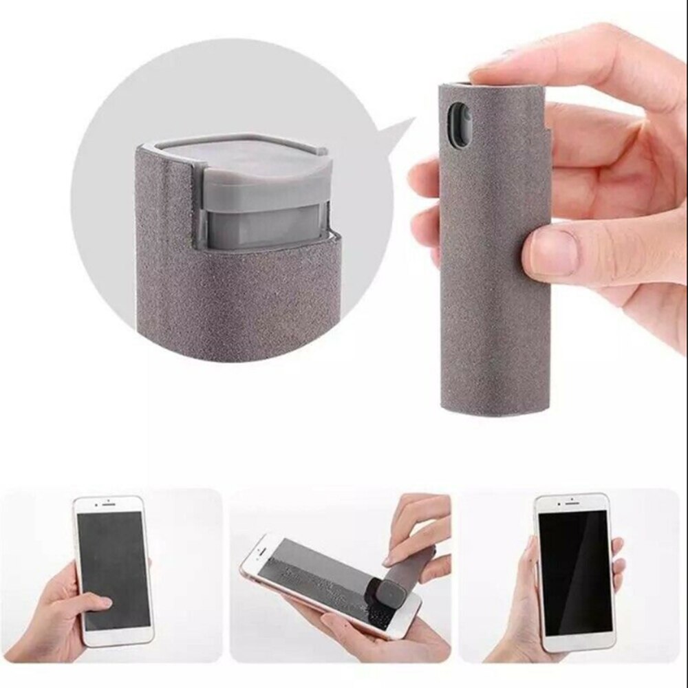 Portable Phone Screen Cleaner Microfiber Cloth Set Cleaning Computer Screen Cleaner 2 In 1