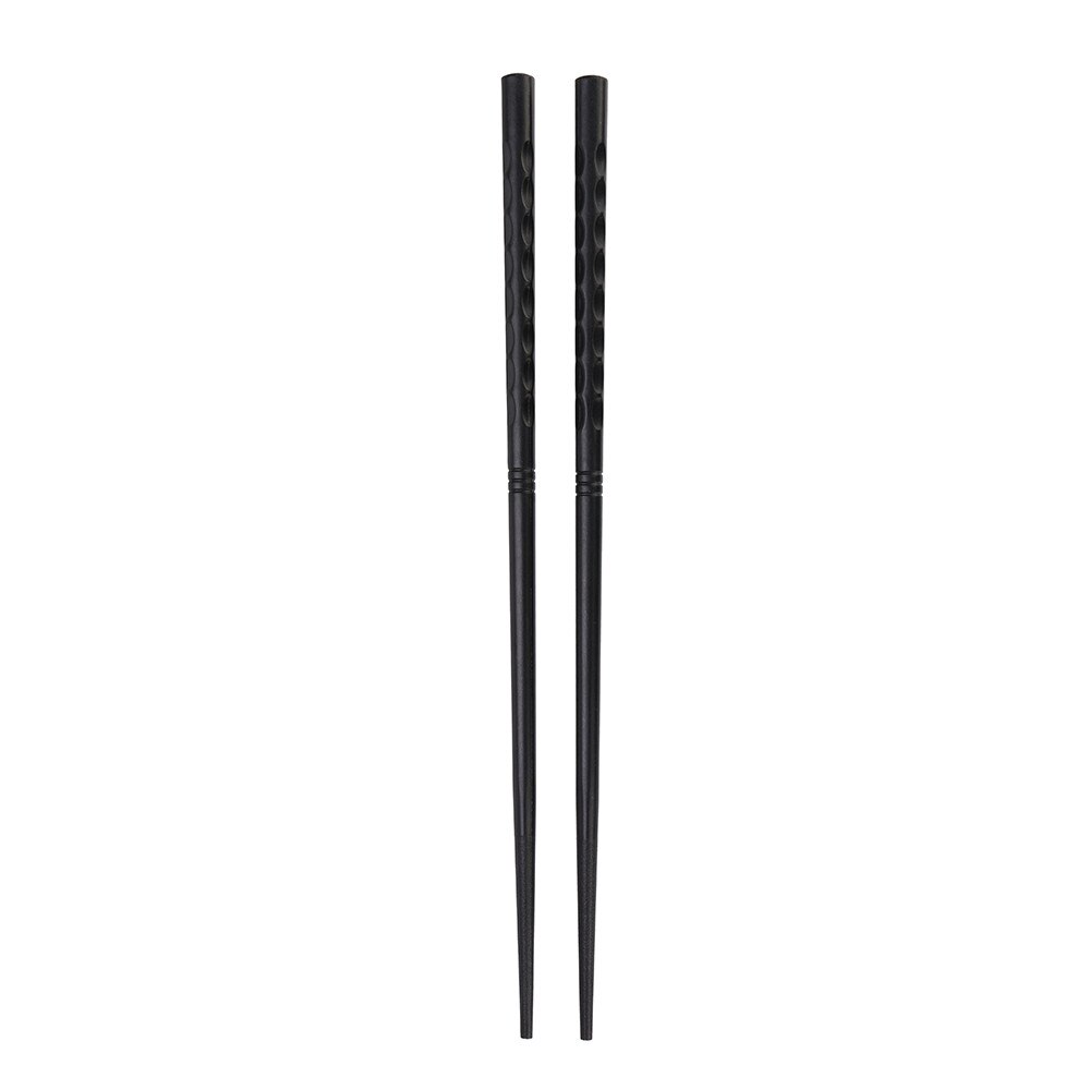 1 Pair Japanese Chopsticks Alloy Non-Slip Sushi Food Sticks Chop Sticks Chinese Reusable Chopsticks Chinese style: A 24CM