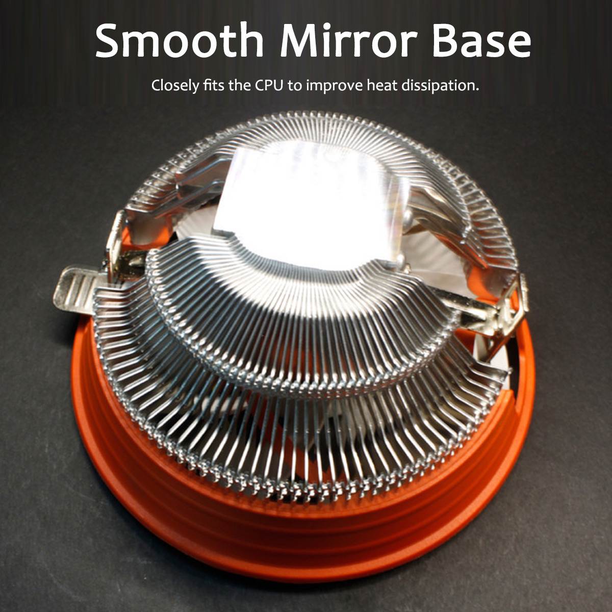 CPU Cooler Fan 12V Hydraulic Bearing Heatsink RGB Fan Computer PC Case Cooling Radiator for Intel LGA 775 1150 1155 1156 AMD1150