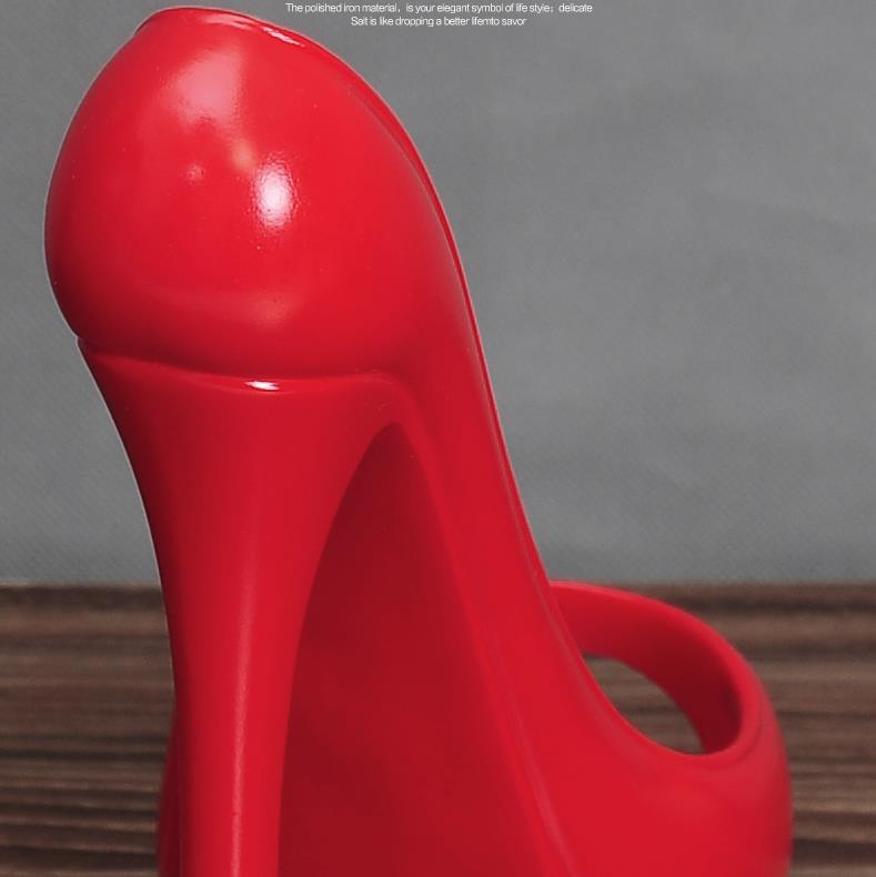 Champagne Wijn Fles Houder Hoge Hak Schoen Stijlvolle Rek Mand Accessoires Voor Thuis Bar Accessoires Thuis Bars Keuken Rack