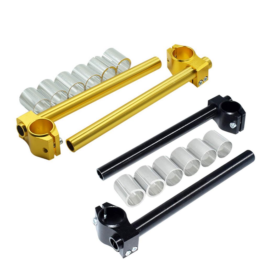 2 stk universell Racing justerbar cnc 26mm 30mm 31mm klips på gaffelstyret håndtak til kafe racer motorsykkel tilbehør