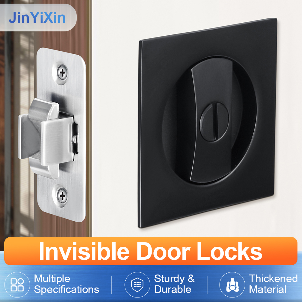 Door Lock Built-In Door Lock Handle Invisible Indoor Sliding Door Lock Can Be Used For Door Lock Handle