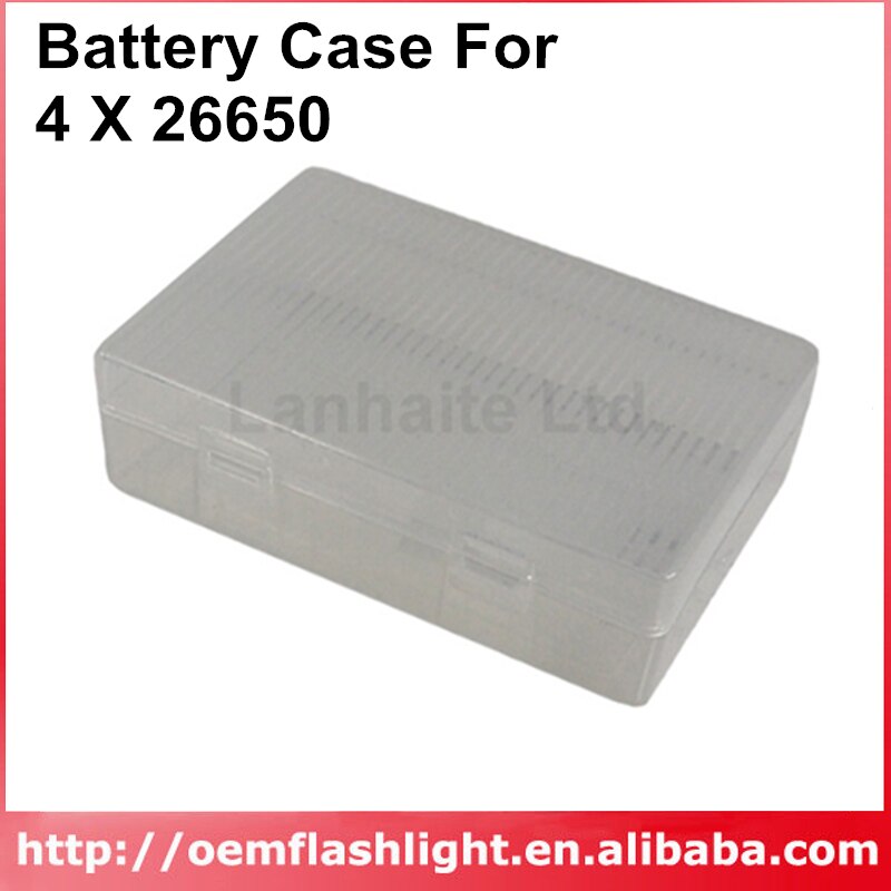 Batterij Case Voor 4x26650 (1 st.)