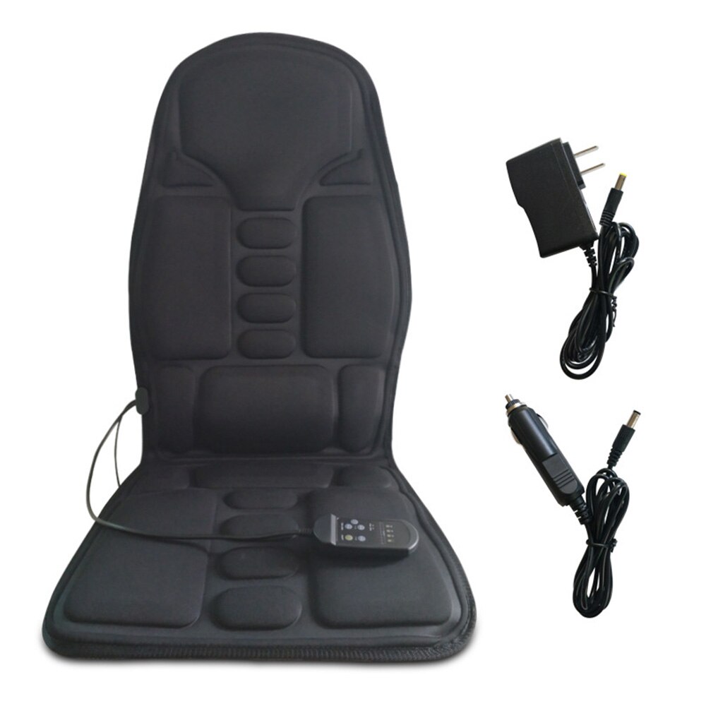 Auto Verwarmde Massage Kussen Multifunctionele Body Hals Taille Auto Trillingen Zitkussen Kussen Massager Auto Interieur Levert