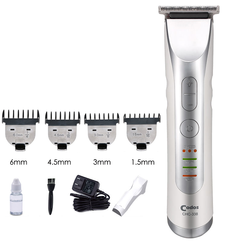 Professionele Codos CHC-338 Elektrische Tondeuse voor Mannen Oplaadbare Salon Kapper MINI Tondeuse Scheren Snijmachine