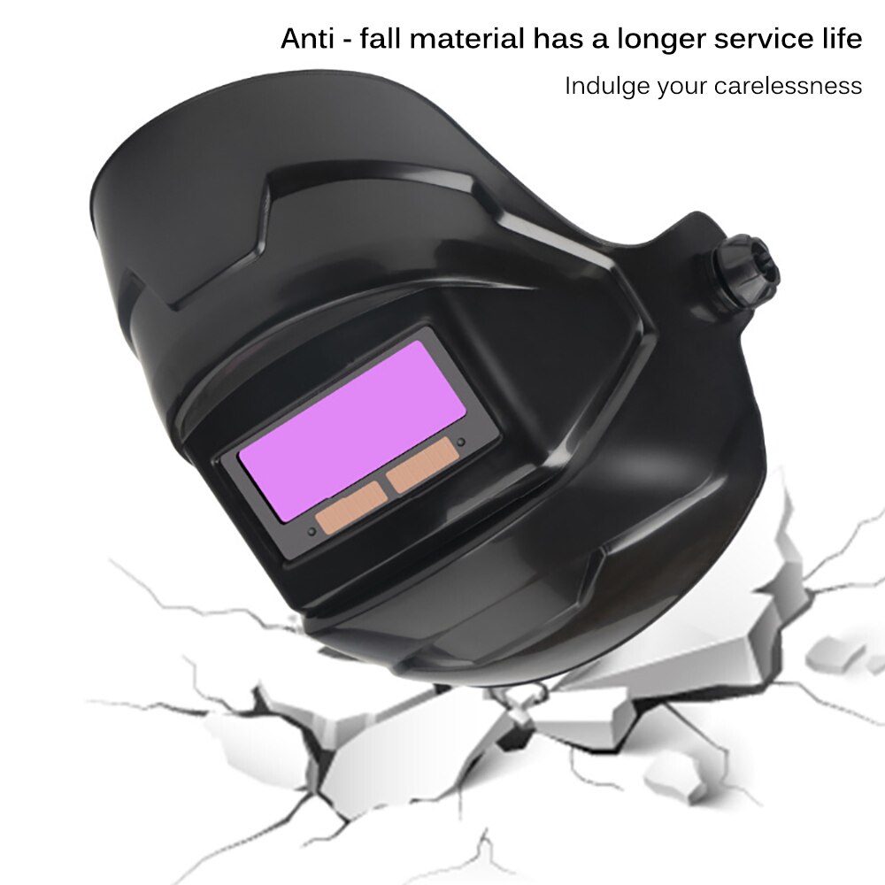 Máscara de Soldadura Anti-UV, gafas de ojos automáticas, lentes solares, lentes de soldadura, casco fotoeléctrico para Trabajos de soldadura de construcción