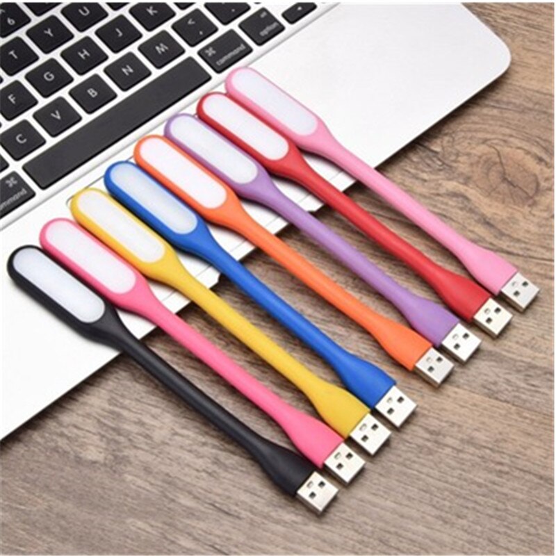 mini USB LED book light summer flexible foldable USB LED light mobile power computer notebook